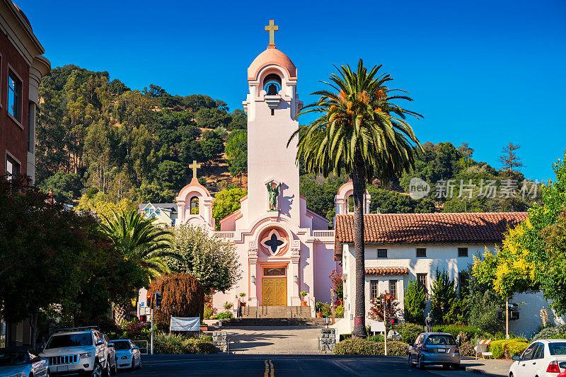 Mission San Rafael Arcangel 在美国加利福尼亚州圣拉斐尔